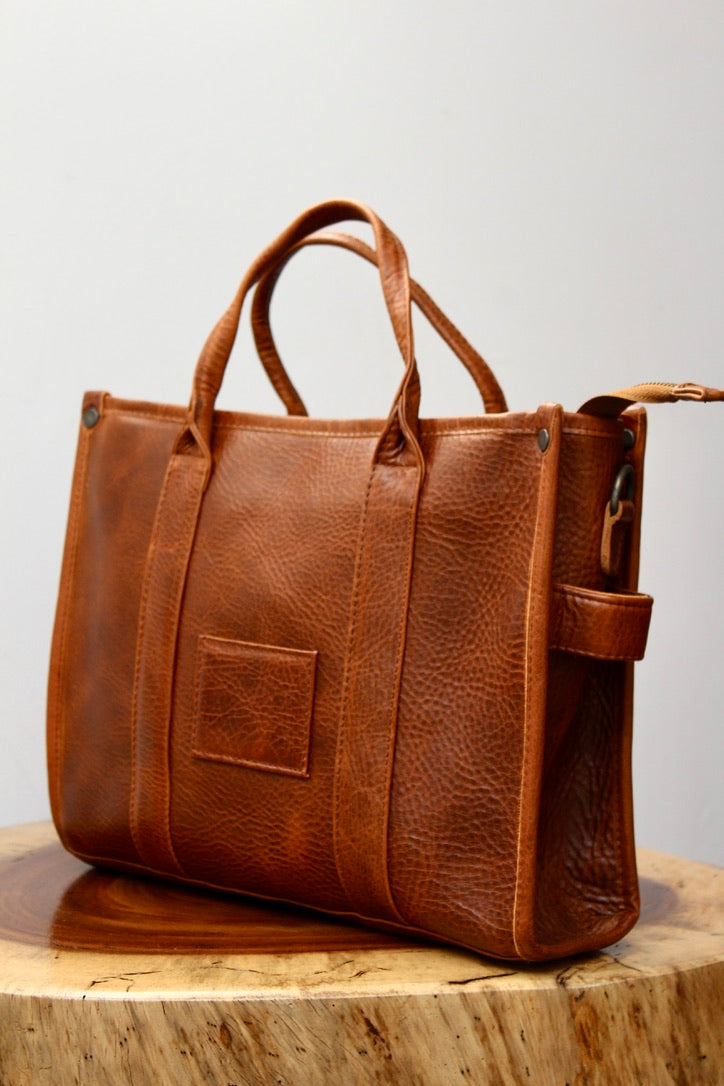 Tote Bag Mediana de cuero
