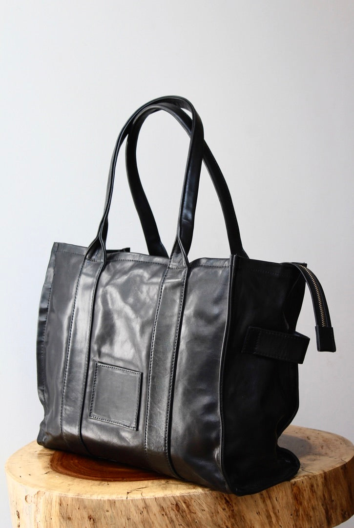 Tote Bag Grande de cuero